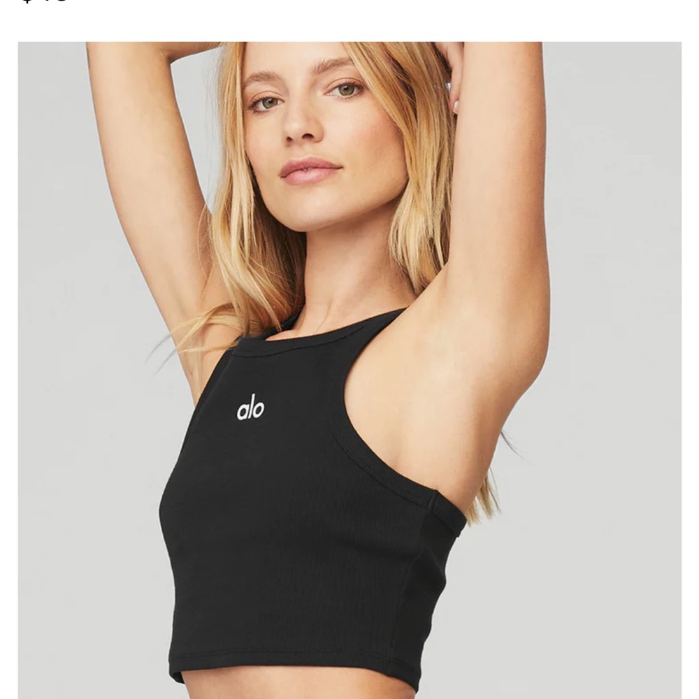 ALO Yoga Aspire Tank-blk-L-NWT
